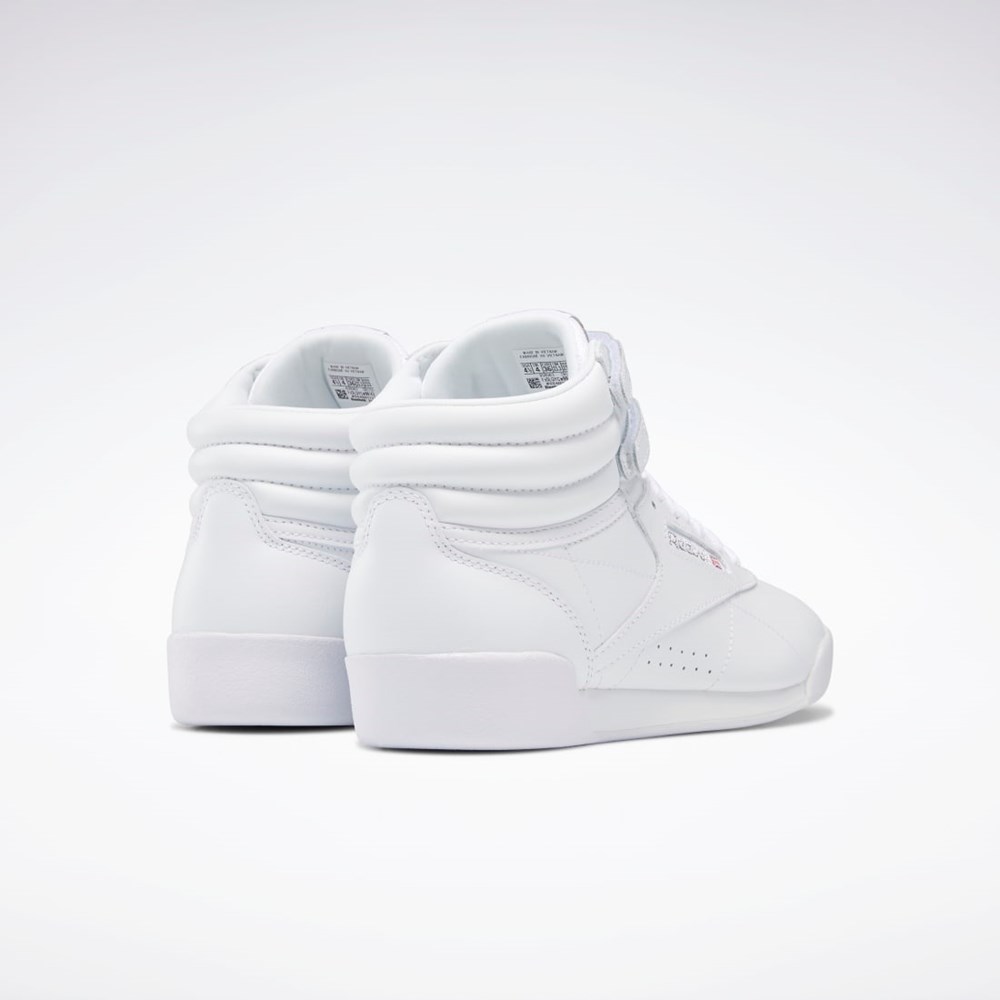 Reebok Freestyle Hi Shoes - Grade School Biele | HRGZP2578