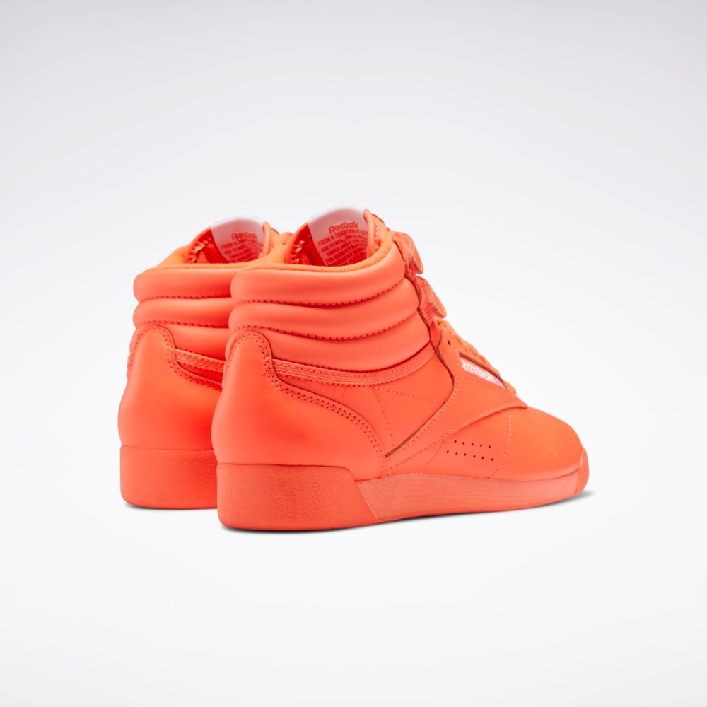 Reebok Freestyle Hi Shoes Oranžové Oranžové Biele | RDAMY9512