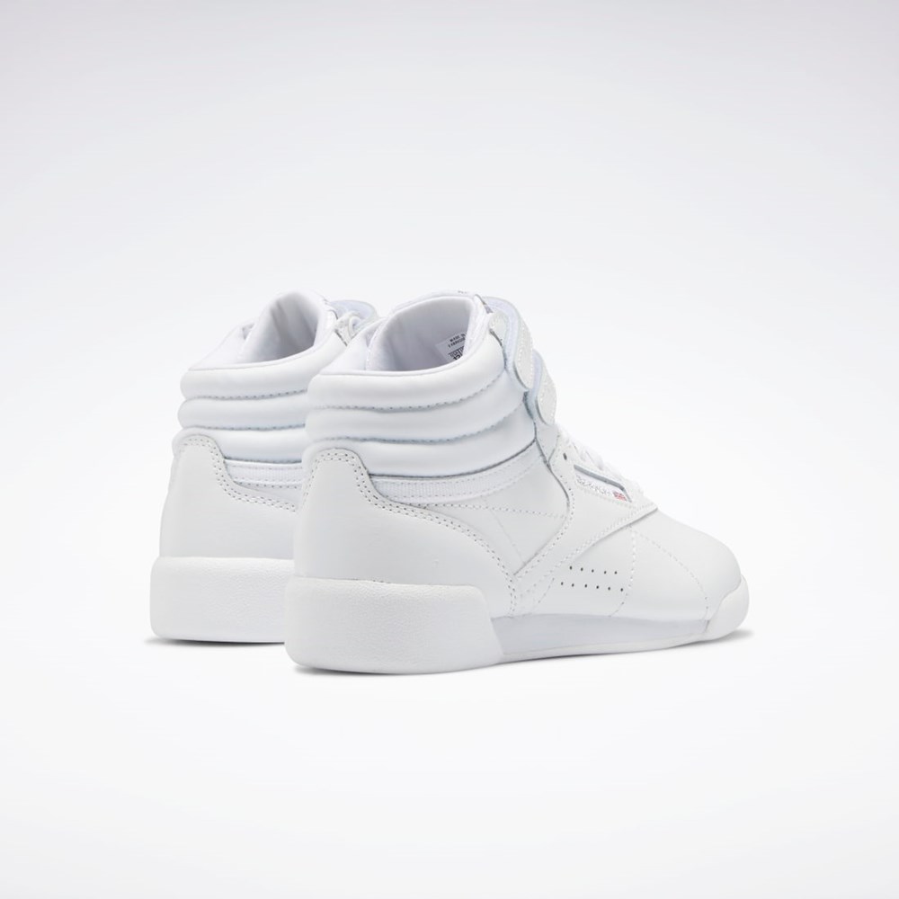 Reebok Freestyle Hi Shoes - Preschool Biele Biele Biele | BKURP0365