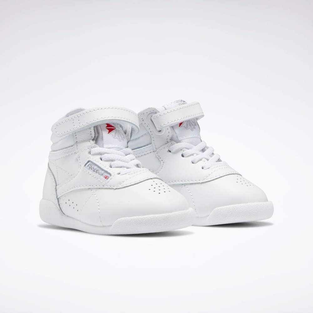 Reebok Freestyle Hi Shoes - Toddler Biele Biele Biele | BEPUL8651