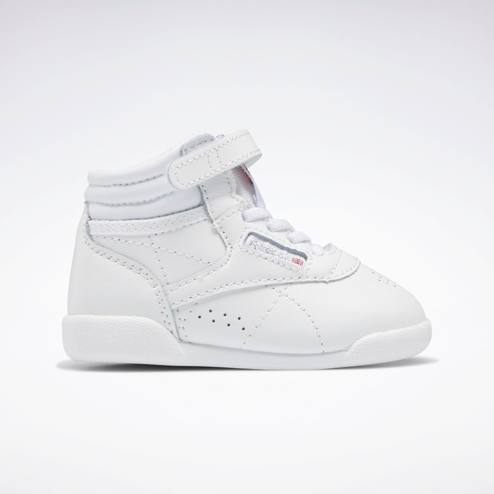 Reebok Freestyle Hi Shoes - Toddler Biele Biele Biele | BEPUL8651