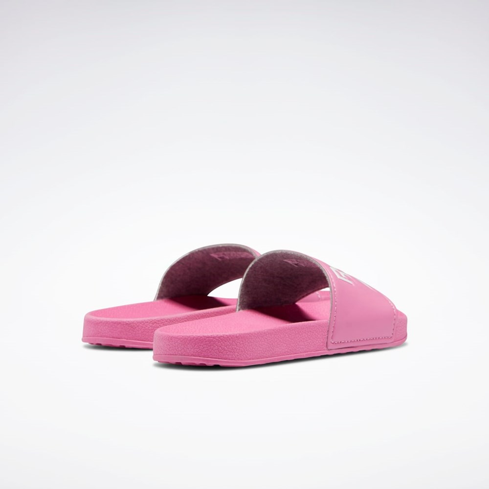 Reebok Fulgere Slides - Preschool Ruzove Ruzove Biele | TNFCP8027