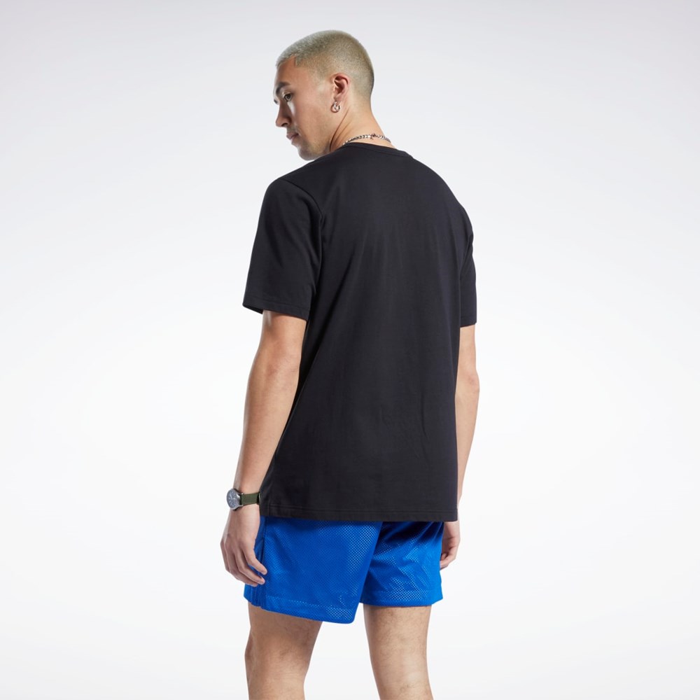 Reebok Iverson Layup Kratke Sleeve T-Shirt Čierne | DSCMK1075