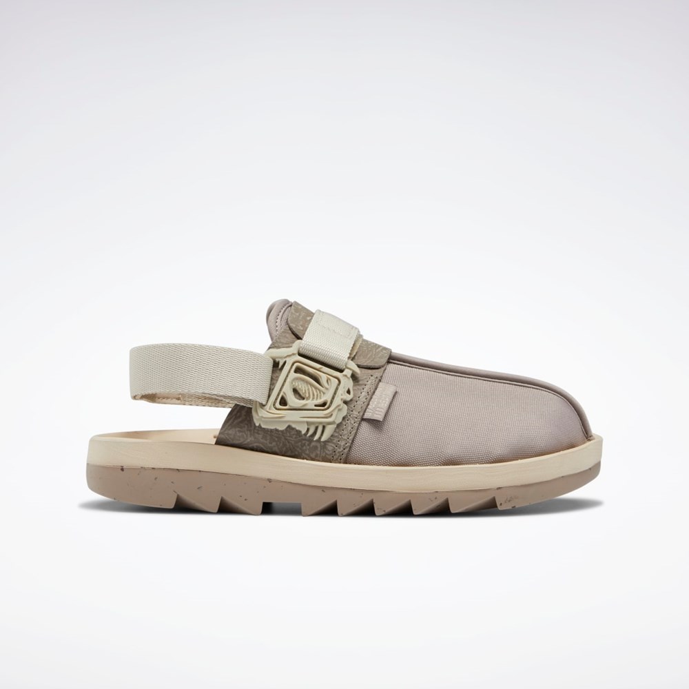 Reebok Jurassic World Beatnik Slides Siva | RIHLP4275