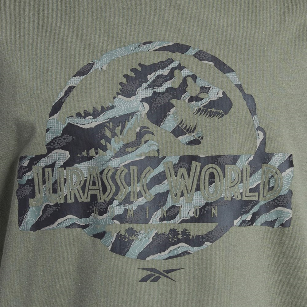 Reebok Jurassic World T-Shirt Zelene | PQHOG1238