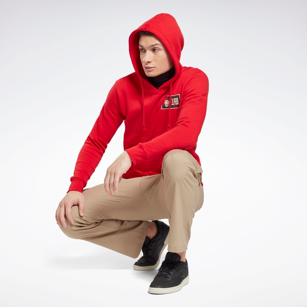 Reebok La Casa De Papel Sweatshirt Červené | NKDWC5918