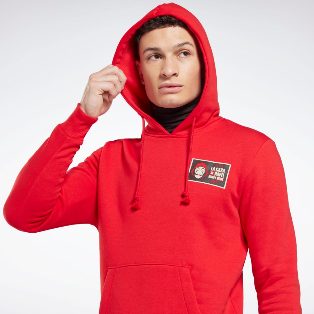 Reebok La Casa De Papel Sweatshirt Červené | NKDWC5918