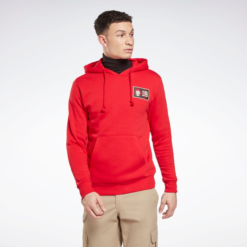 Reebok La Casa De Papel Sweatshirt Červené | NKDWC5918