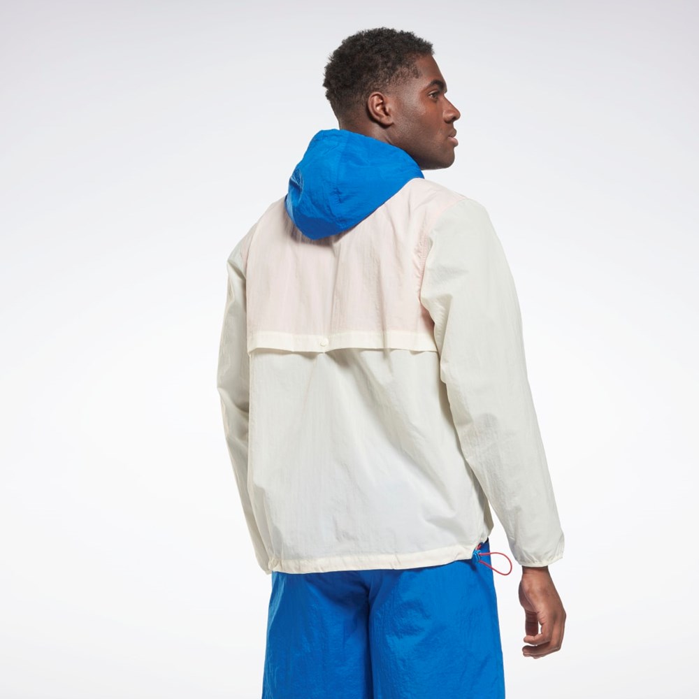 Reebok Lahke Woven Anorak Jacket Biele | TVJWF6192