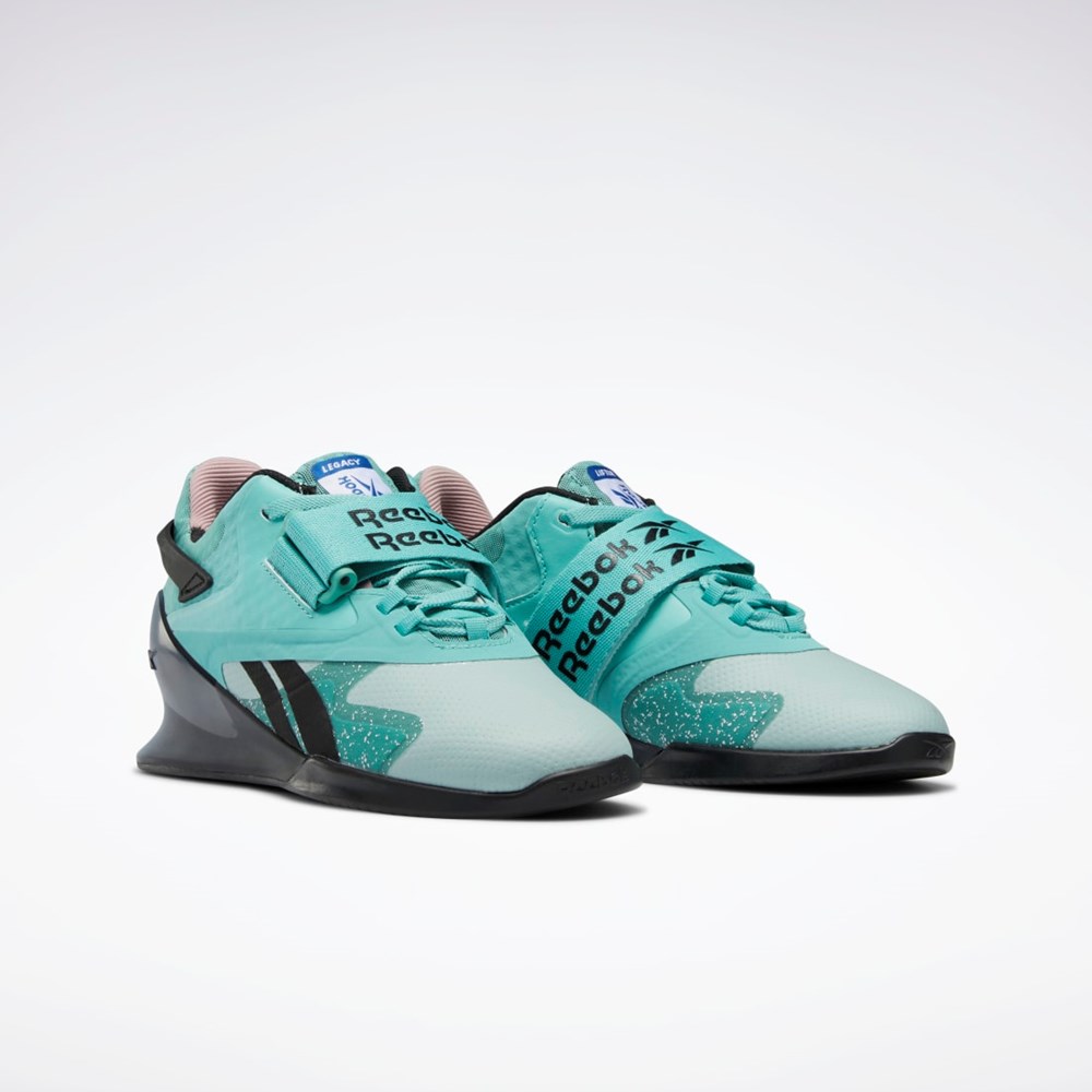 Reebok Legacy Lifter II Weightlifting Shoes Siva Biele | IDXUJ1386