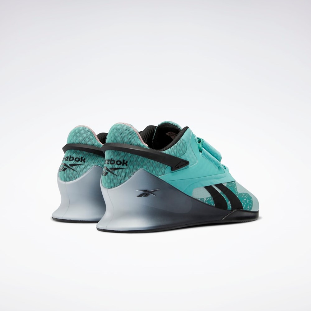 Reebok Legacy Lifter II Weightlifting Shoes Siva Biele | IDXUJ1386