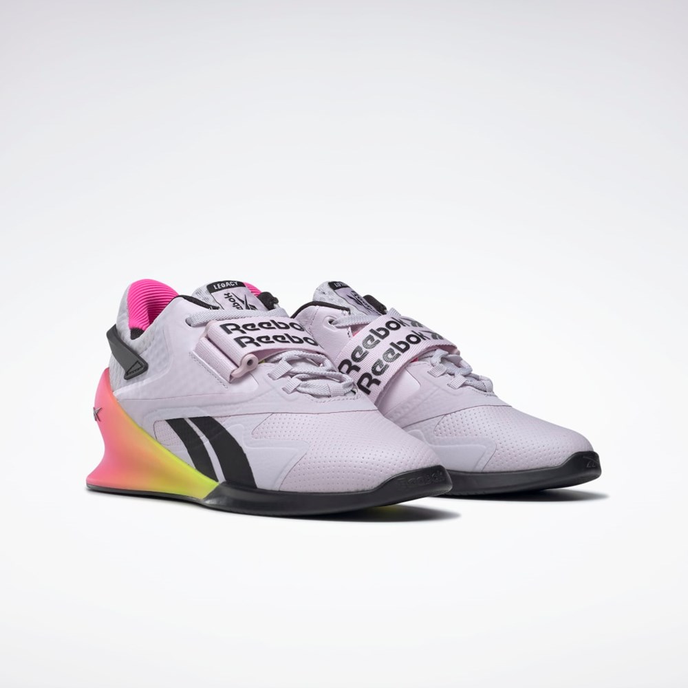 Reebok Legacy Lifter II Weightlifting Shoes Ruzove Čierne | JQXVI9352