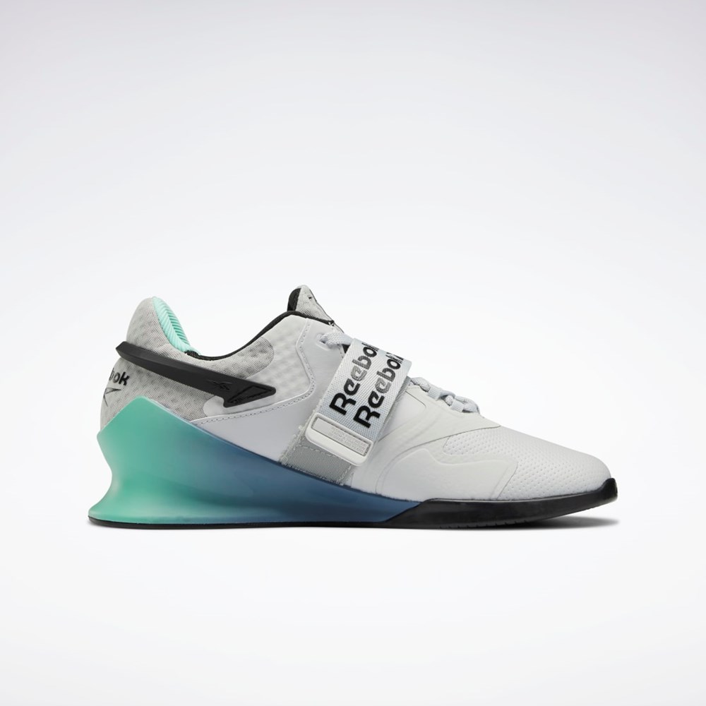 Reebok Legacy Lifter II Weightlifting Shoes Siva Čierne Modre | TYRKP8907