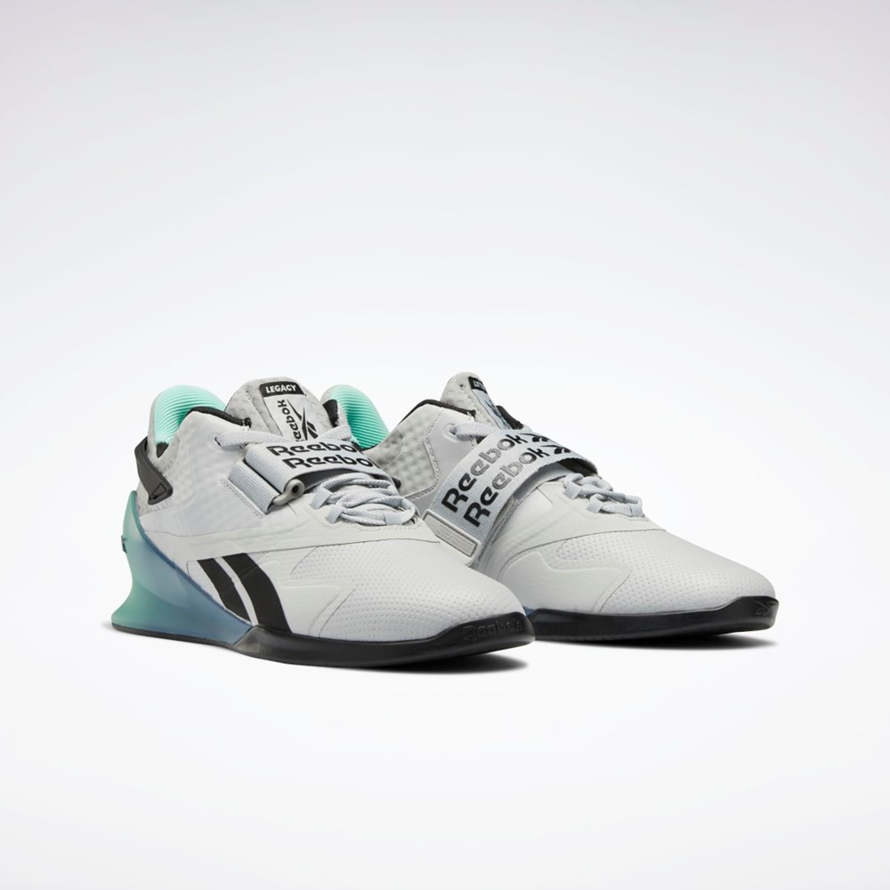 Reebok Legacy Lifter II Weightlifting Shoes Siva Čierne Modre | TYRKP8907