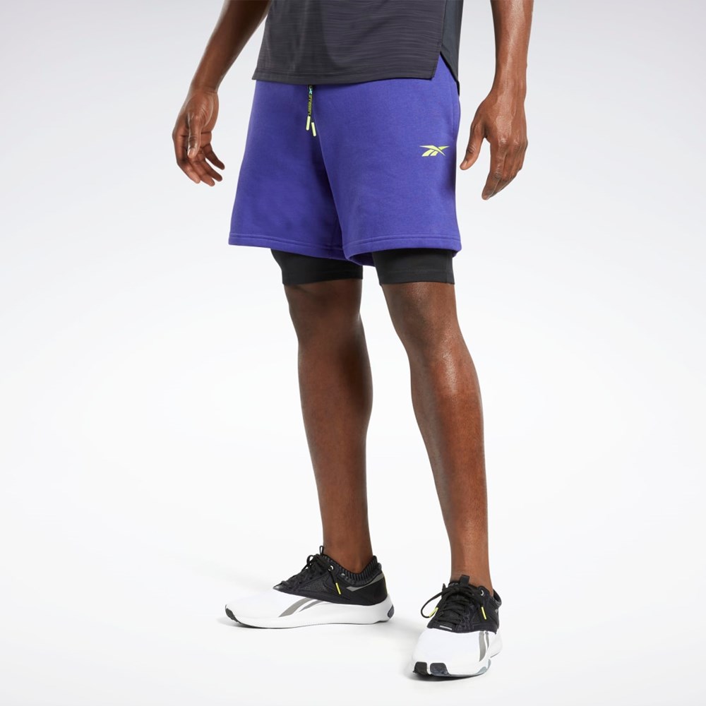 Reebok Les Mills® 2-in-1 Shorts Nachový | IOSQF9582