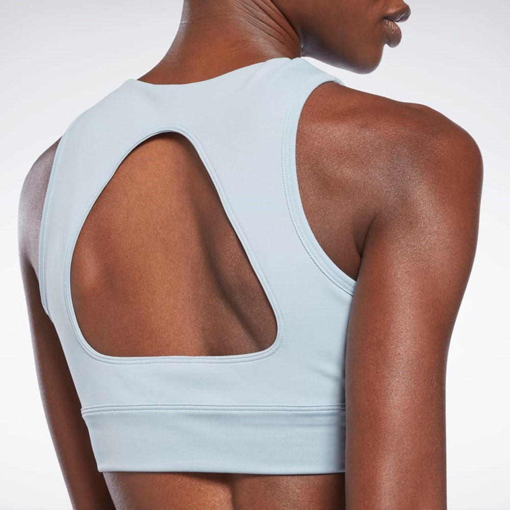 Reebok Les Mills® Beyond the Sweat Crop Top Siva | OEXKD7215