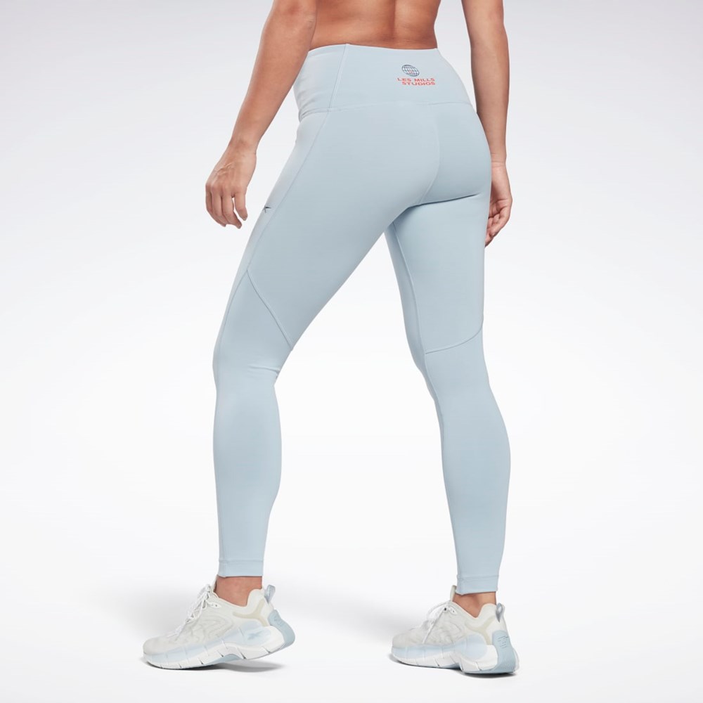 Reebok Les Mills® Beyond the Sweat High-Waisted Tights Siva | FMHYA1975