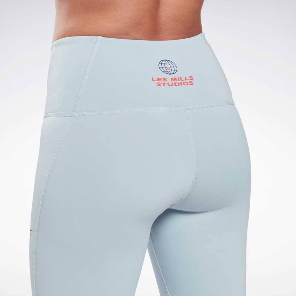 Reebok Les Mills® Beyond the Sweat High-Waisted Tights Siva | FMHYA1975