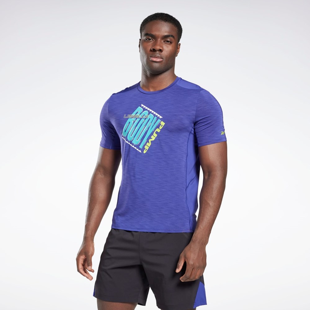 Reebok Les Mills® BodyPump® ACTIVCHILL Athlete T-Shirt Nachový | KHTMO3521