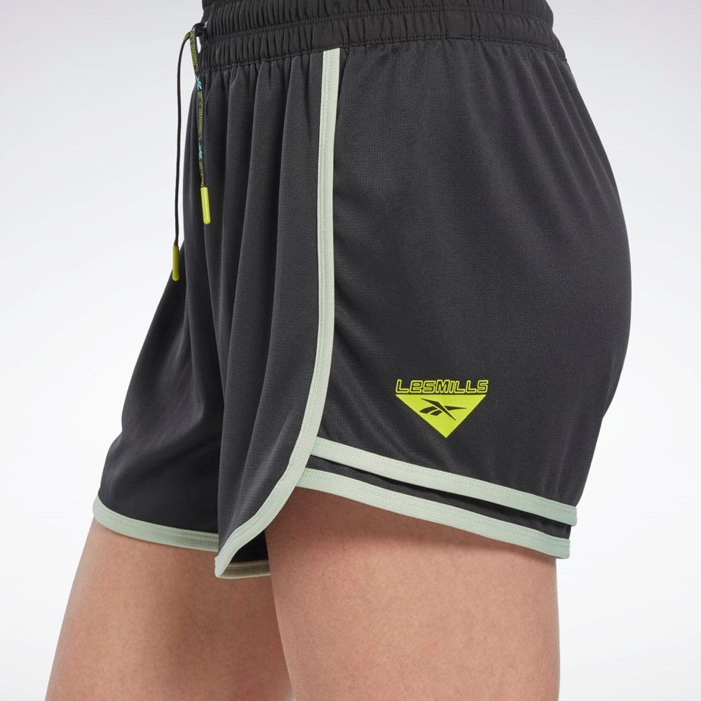 Reebok Les Mills® High-Rise Shorts Čierne | XALJW7349