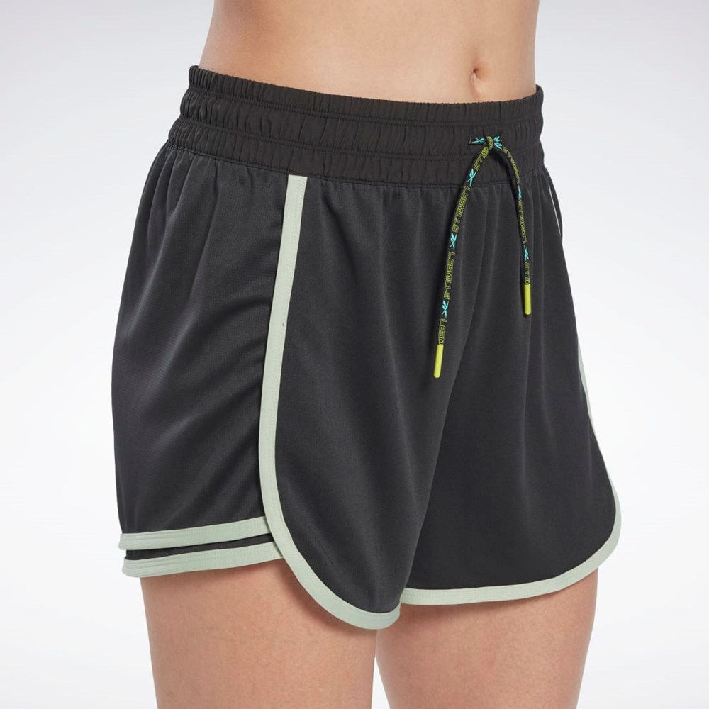 Reebok Les Mills® High-Rise Shorts Čierne | XALJW7349