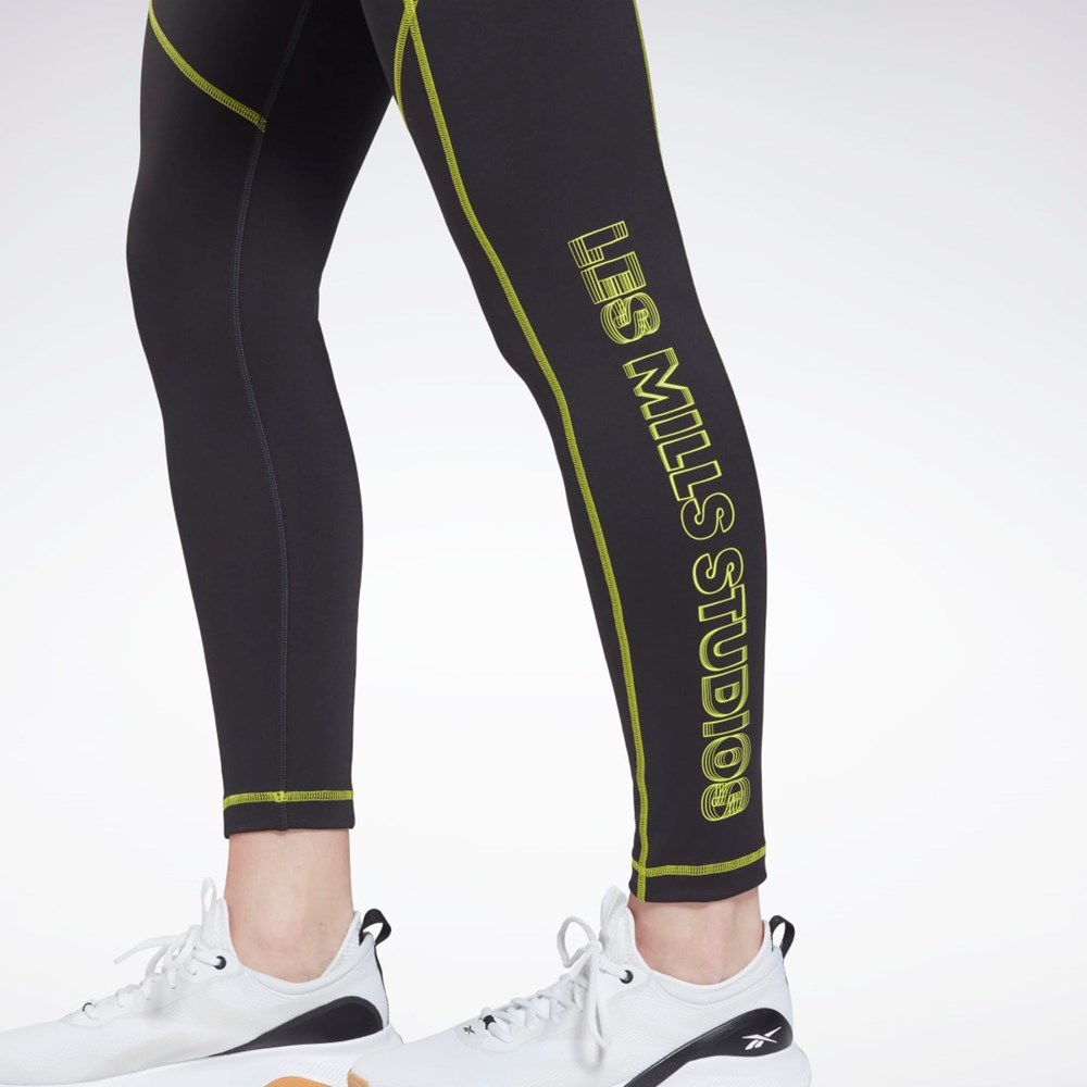 Reebok Les Mills® Iconic Tights Čierne | SDVPU1823