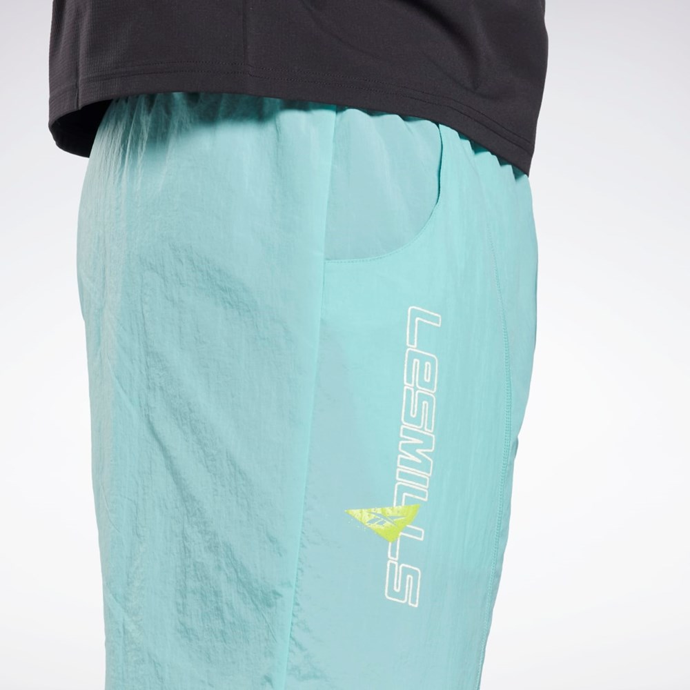 Reebok Les Mills® Lahke Woven Shorts Semi Classic Teal | ZLBPM5810