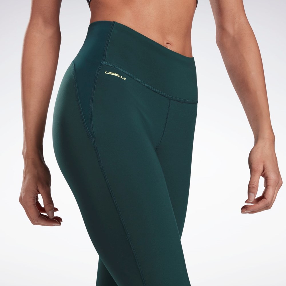 Reebok Les Mills® Lux Perform Leggings Zelene | NVQBU7405