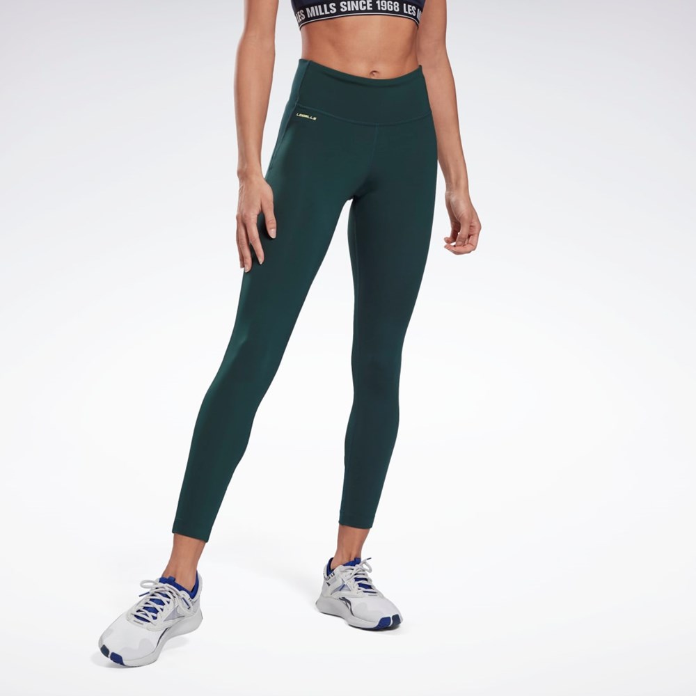 Reebok Les Mills® Lux Perform Leggings Zelene | NVQBU7405