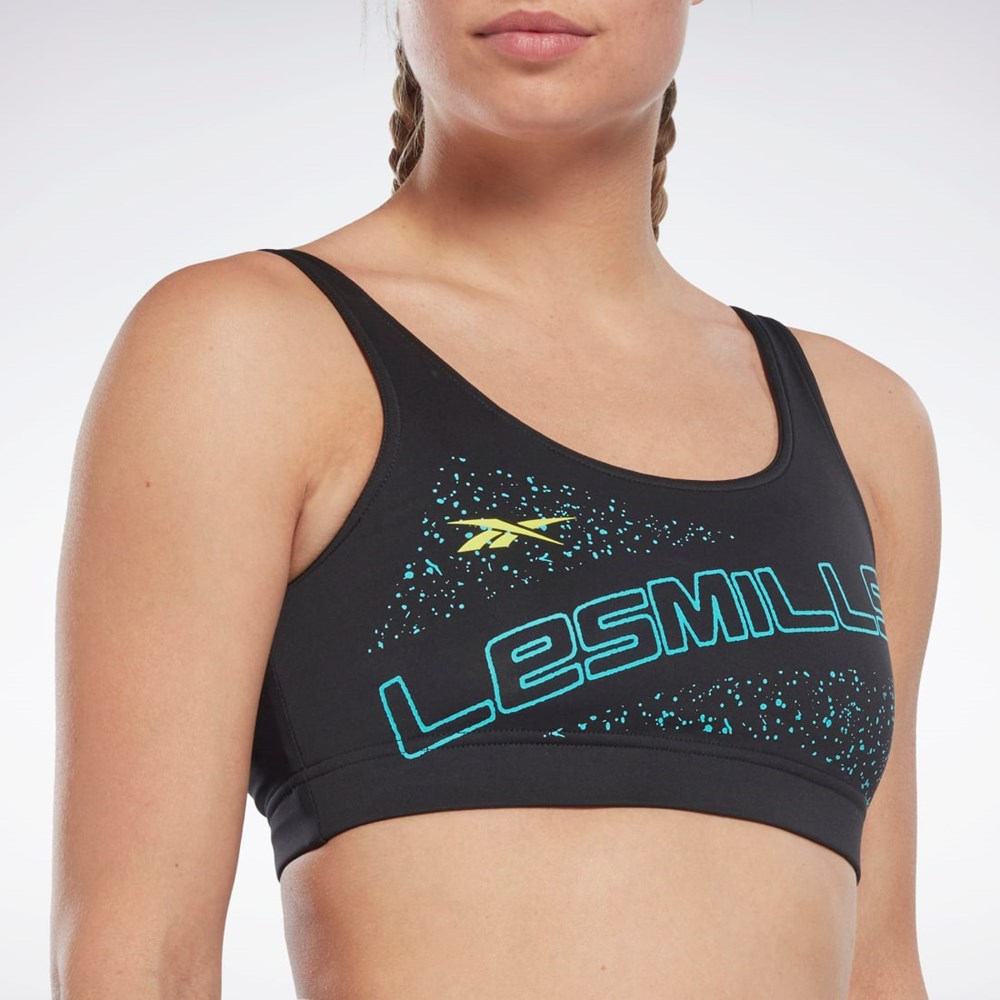 Reebok Les Mills® Sports Bra Čierne | EYALD9743