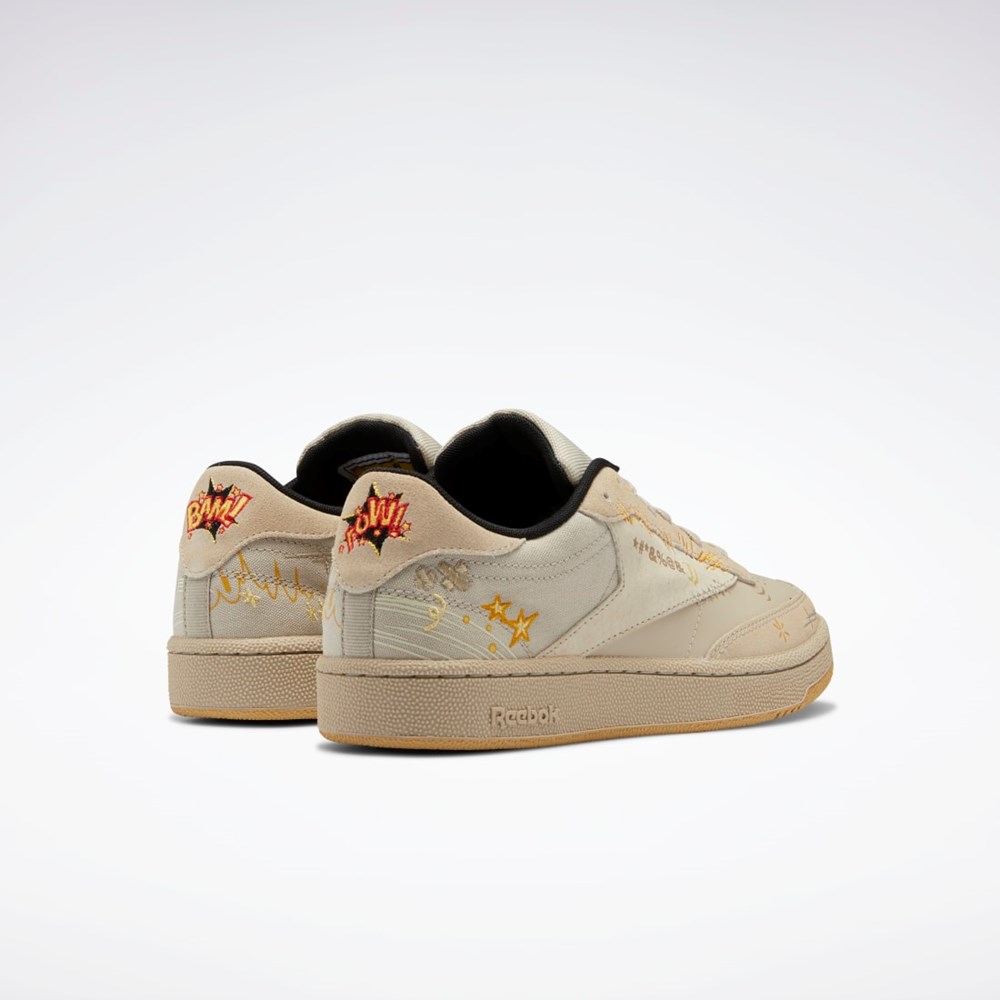 Reebok Looney Tunes Club C 85 Shoes Čierne | ORIYA3497