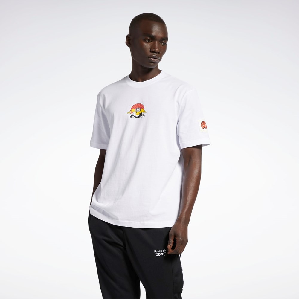 Reebok Looney Tunes T-Shirt Biele | AFLRI0492