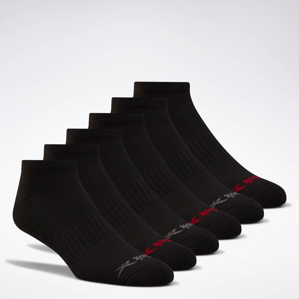 Reebok Low Cut Socks 6 Pairs Multi | DWPYM8579