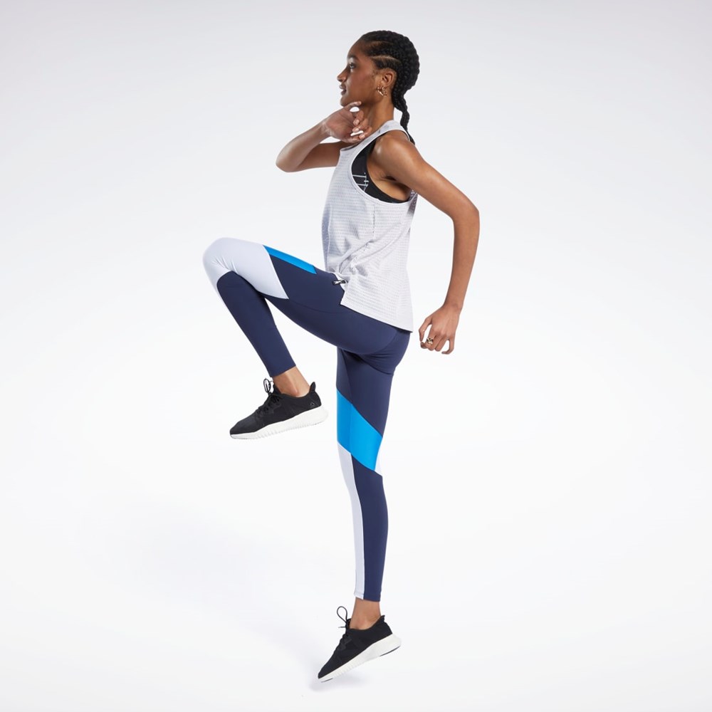 Reebok Lux 2 Leggings Námornícka Modrá | LCOFD0215