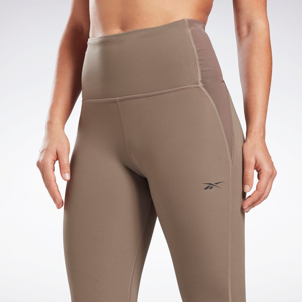 Reebok Lux High-Rise Perform Leggings Siva | WZOFX1673