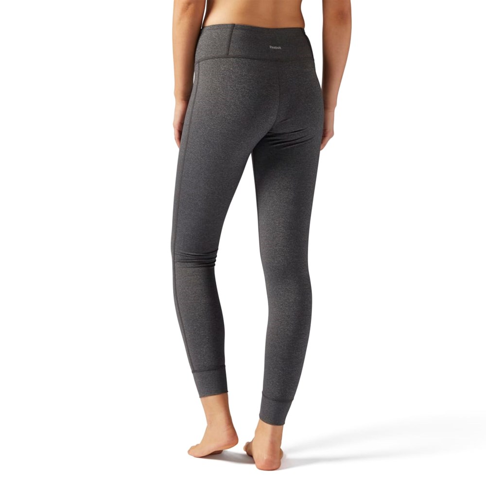 Reebok Lux Legging Tmavo Siva | UANDJ3079