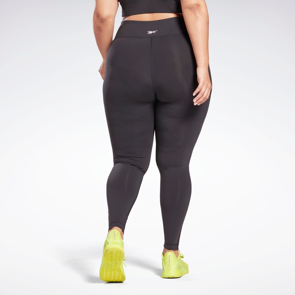 Reebok Lux Leggings (Plus Size) Čierne | OKPRB6493