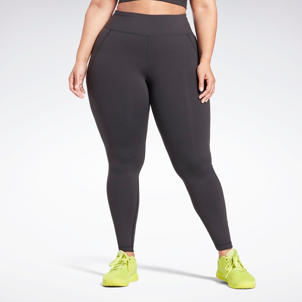 Reebok Lux Leggings (Plus Size) Čierne | OKPRB6493