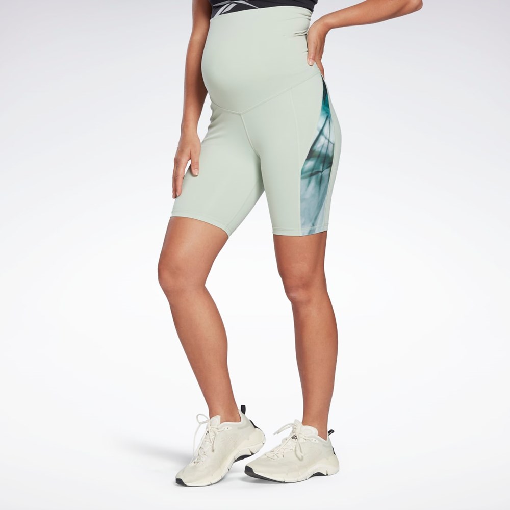 Reebok Lux Maternity Bike Shorts Svetlo | LBOSI4735