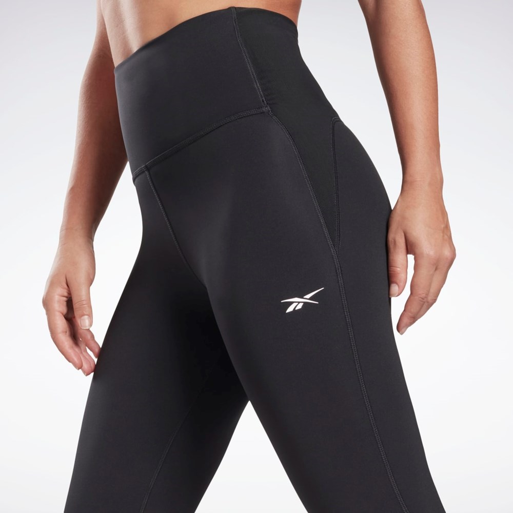 Reebok Lux Perform High-Rise Leggings Čierne | VMSAG3269