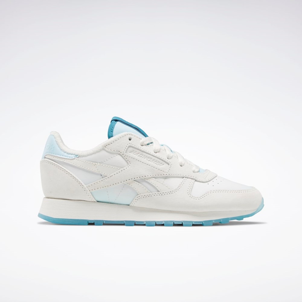 Reebok MadWomen Classic Leather Shoes Modre | SYHGX8164