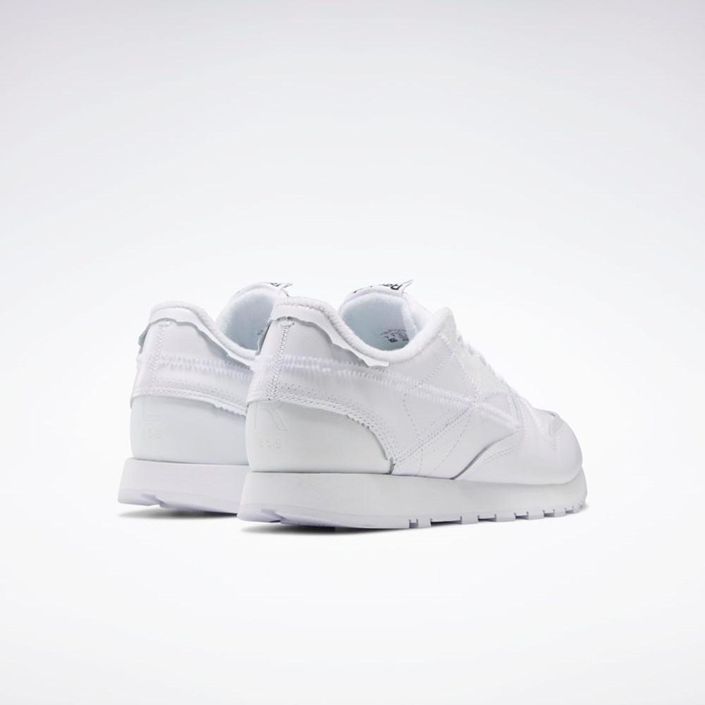 Reebok Maison Margiela CL Memory of Shoes Biele Čierne Biele | KNFZO2741