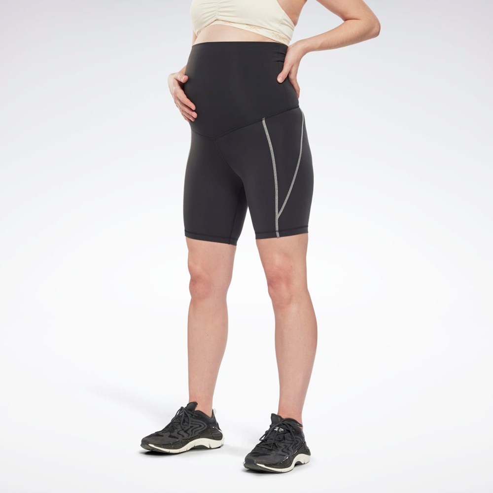 Reebok Maternity Legging Shorts Čierne | TXIMF5239