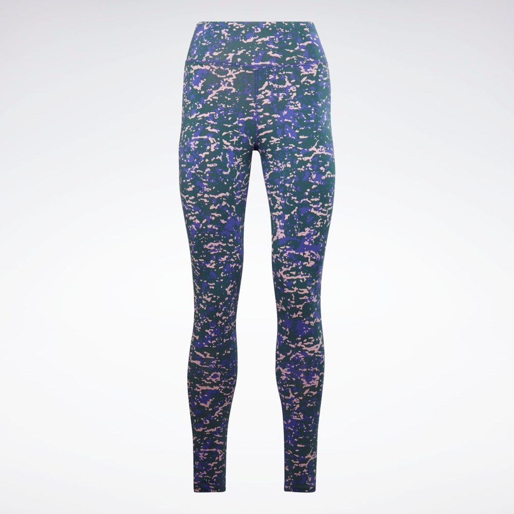 Reebok Modern Safari Bavlnene Leggings Zelene | AMXGD0942