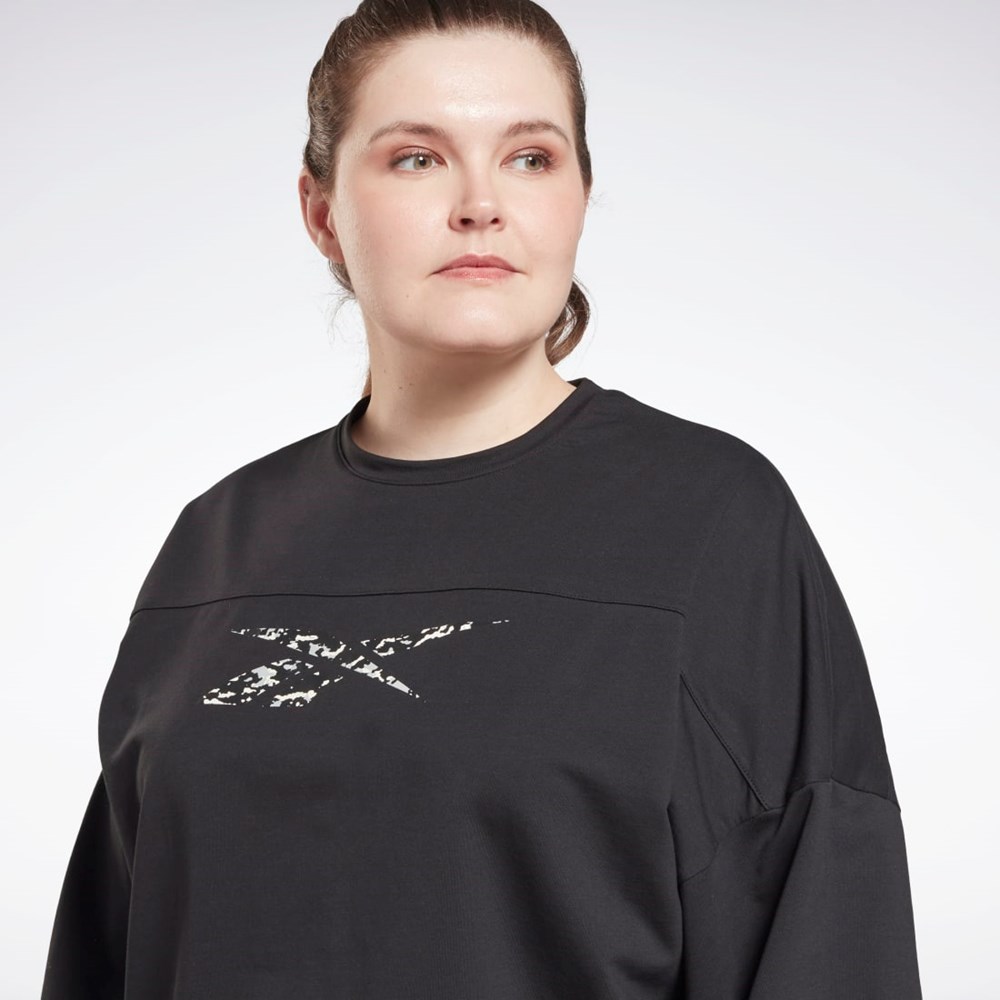 Reebok Modern Safari Coverup (Plus Size) Čierne | VDOQC3846