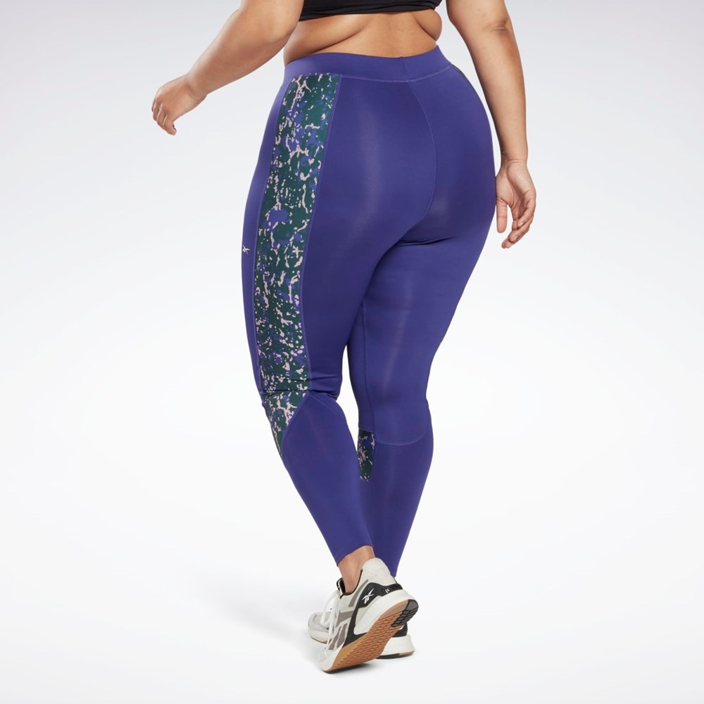 Reebok Modern Safari Leggings (Plus Size) Nachový | LUNCE4897