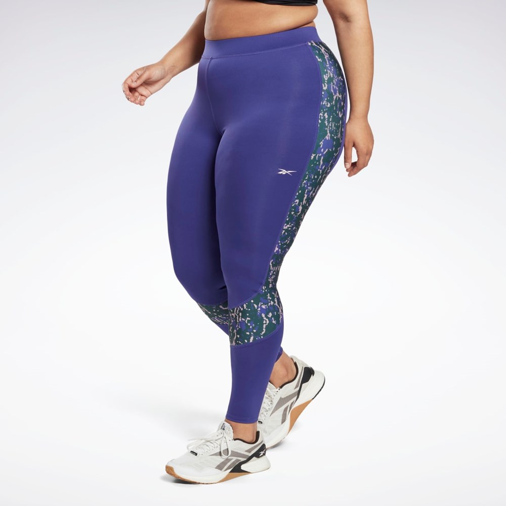 Reebok Modern Safari Leggings (Plus Size) Nachový | LUNCE4897