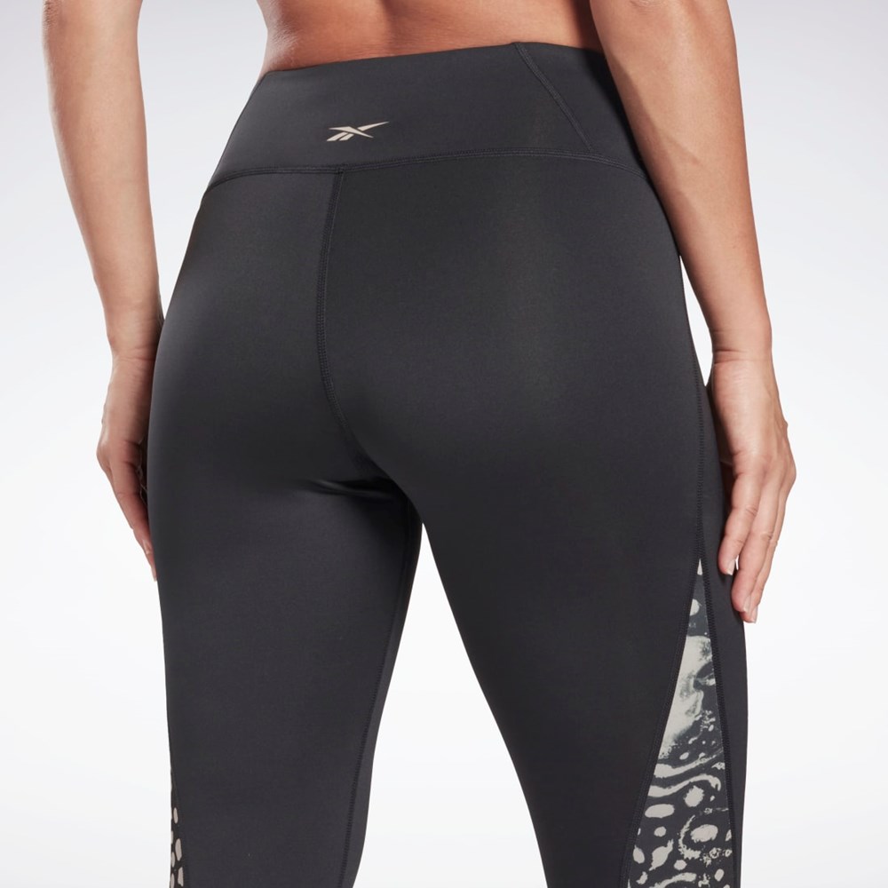 Reebok Modern Safari Leggings Čierne | ETJOH2391