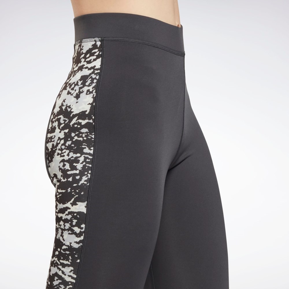 Reebok Modern Safari Leggings Čierne | FMOBE9718