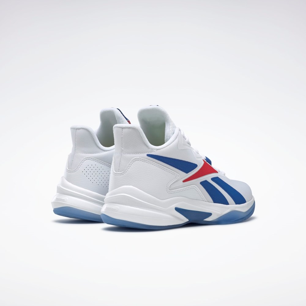 Reebok More Buckets Basketball Shoes Biele Modre Červené | FHRBN1083